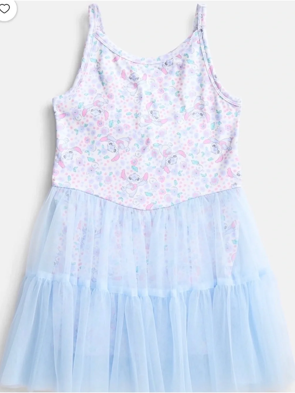 Kids Stitch Tulle Romper